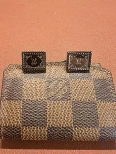Louis Vuitton カフリンクス メタル製 ルイヴィトンカフリンクス LVサークル シルバー メンズ メタル