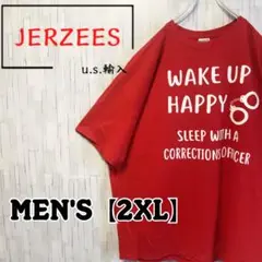 【US輸入】JERZEES ジャージーズ　ビッグシルエット　プリントTシャツ