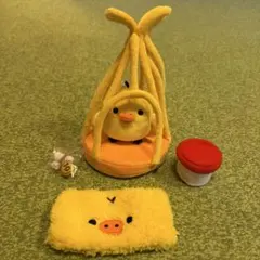 キイロイトリ ミニセット マスコット サンエックス リラックマ