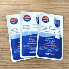 【PERFECT FIT AQUA MASK SHEET】3枚セット