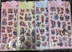 ズートピア　きゅんポップシール　4枚