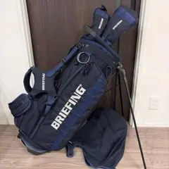 極美品　ブリーフィング　キャディバッグ