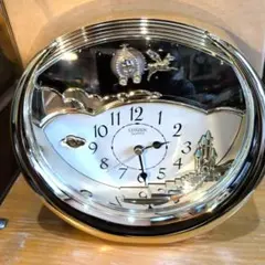 新品★CITIZEN クォーツ からくり置時計 シンデレラ城★専用箱、取説付きのサムネイル