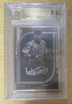 イチロー Toppp Triple Threads 2020 直筆サインカード Toppp Triple Threads 2020 イチロー 直筆サインカード