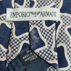 EMPORIO ARMANI 幾何学模様ネクタイ