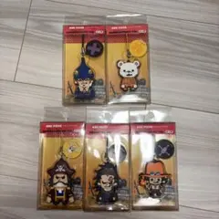 ONE PIECE ラバーストラップ 5個セット