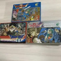 （動作確認済み）ドラゴンクエストⅡ III IV 3点セット