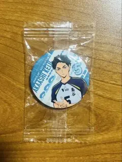 ハイキュー　赤葦京治　くら寿司缶バッジ