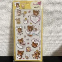リラックマ Klairs コラボ ぷっくりシール