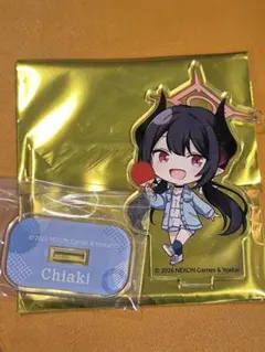 ブルーアーカイブ チアキ ミニキャラアクリルスタンド ブルアカ ラウンドワン