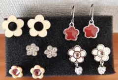 ❁MARY QUANT❁ピアス５点セット レア
