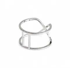 eri. × AJIRO Multi Line Ring シルバー