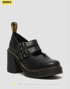 Dr. Martens ドクターマーチン ヒールシューズ ダブルバックル
