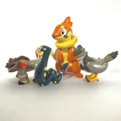 ポケモン ミニフィギュア 4体 まとめ売り ブイゼル デルビル