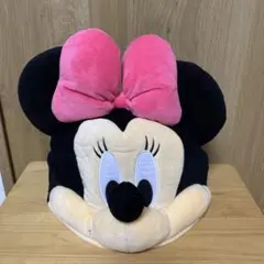 ディズニー　ミニーちゃん　ファンキャップ 帽子　ピンクリボン