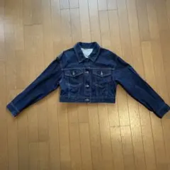 GU デニムジャケット ショート丈 インディゴブルーのサムネイル