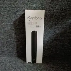 新品未使用 Ryanboo コードレスヘアアイロン ブラック
