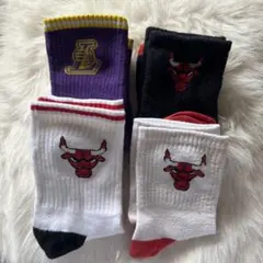 シカゴ・ブルズ&レイカーズ ソックスセット