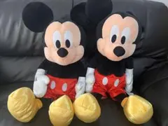 ミッキーマウスぬいぐるみ2体セット