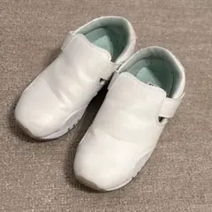 【中古】ナースシューズ実習用　看護師看護学生　看護学校介護用シューズ22.5S