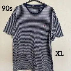 90s ラルフローレン　ボーダー　Tシャツ　XL