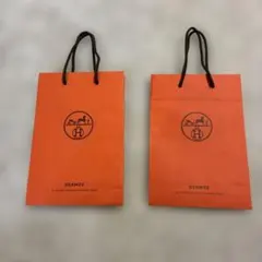 HERMES エルメス ショップ袋 2枚セット - メルカリ