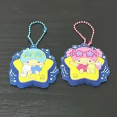 サンリオ　ぷっくりラバマスグミ　リトルツインスターズ　キキララ
