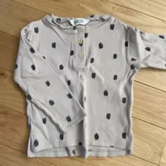 H&M ドット柄 長袖Tシャツ 6歳