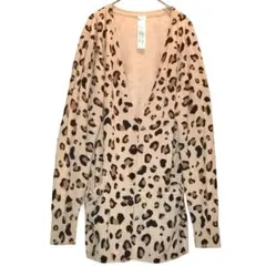 MURUA[ムルーア]カーディガン ヒョウ柄レオパード Vネック レディース