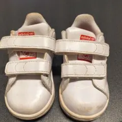 adidas キッズ スニーカー スタンスミス ホワイト