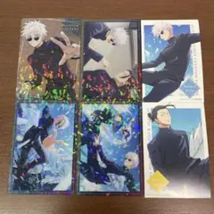 ❶呪術廻戦 懐玉・玉折 ファントムパレード クリアカード ポストカード 6枚