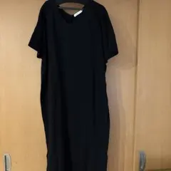 AMERICAN HOLIC ブラックカットソーワンピース