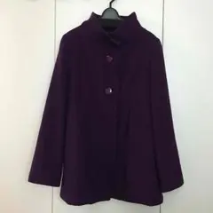 Aラインスタンドカラーコートのサムネイル