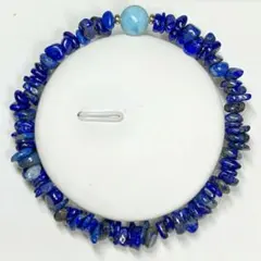 ✴️ ラピスラズリ　ラリマー　天然石　誕生石　天然石ブレスレット　パワーストーン