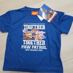 パウパト Paw Patrol Tシャツ 青 120cm