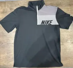 NIKE GOLF ハーフジップ シャツ ブラック Mサイズのサムネイル