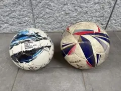Mikasa サッカーボール サイズ3号+4号　破損あり