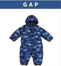 GAP 迷彩柄 ジャンプスーツ80