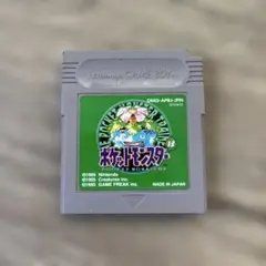 ポケットモンスター 緑　ゲームボーイソフト