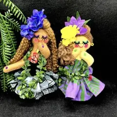 フラミンゴハイビスカス様　オーダー専用ページ　フラダンス　ドールチャーム