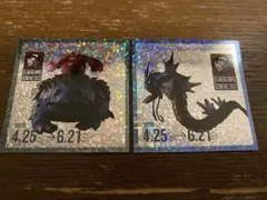 ポケモン×工芸展 札幌平日限定限定シール3枚(ギャラドス・ホウオウ