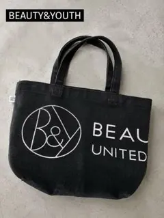 BEAUTY&YOUTH ミニトートバッグ ブラックのサムネイル