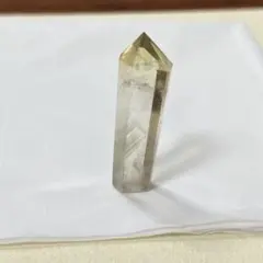 【天然石】シトリン 六角柱 淡黄色 ポイント
