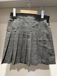 【EUR36サイズ】H&M チェック柄 プリーツミニスカート