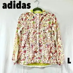 adidas NEO LABEL 花柄ウィンドブレーカー サイズL 女性