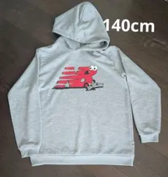 New Balance グレー パーカー140cm