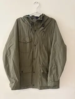 オリーブグリーン ミリタリージャケット フード付き