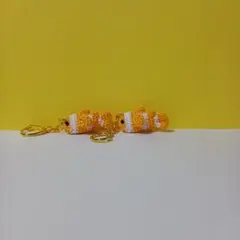 編みぐるみ　海のお友達キーホルダー