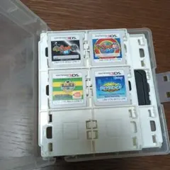 ニンテンドー3DS中古ソフト4点＋中古カードケース