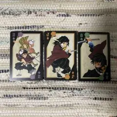 鬼滅の刃　ジャンプフェスタ　トランプ　義勇　錆兎